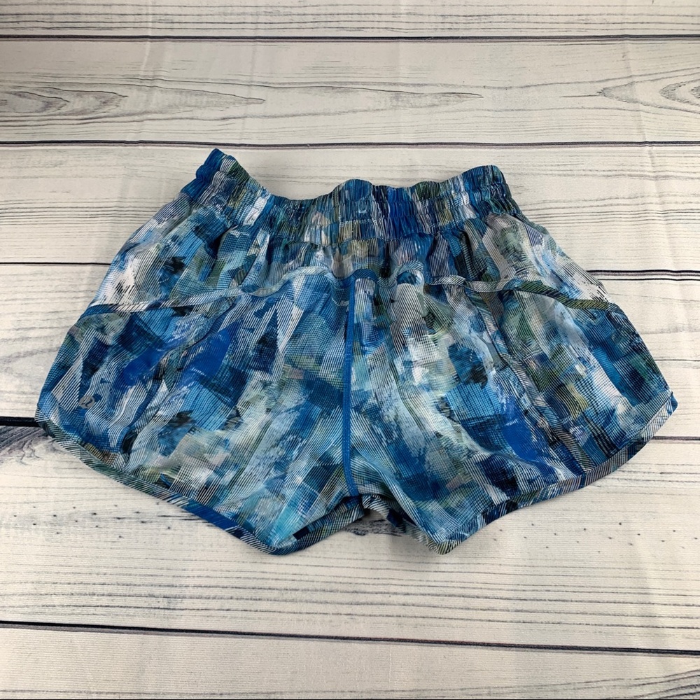 Lululemon Running Shorts. RARE Print! - Picture 2 of 10